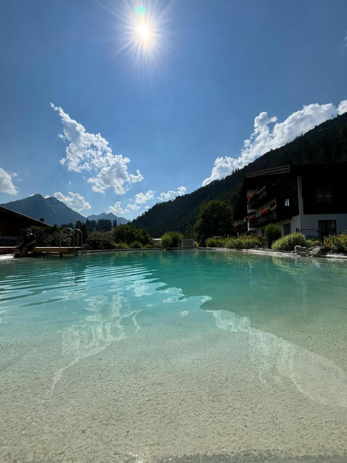 Ferienwohnung Haus Montana Elbigenalp Exterior foto